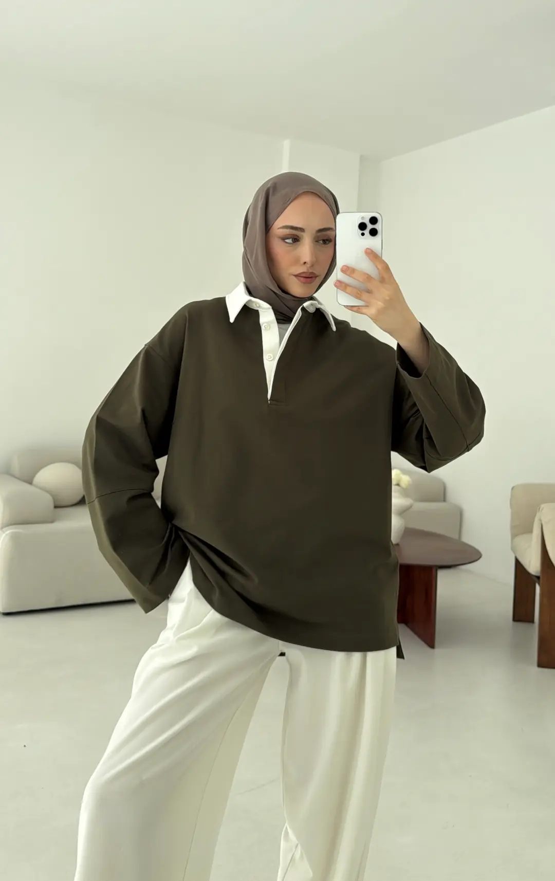 Varctiy Sweatshırt Haki - Görsel 6