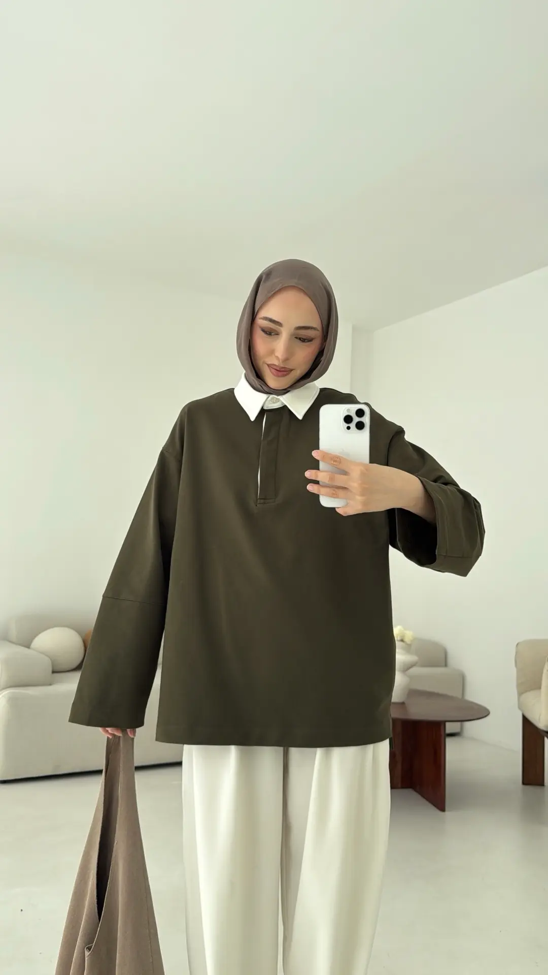 Varctiy Sweatshırt Haki - Görsel 8