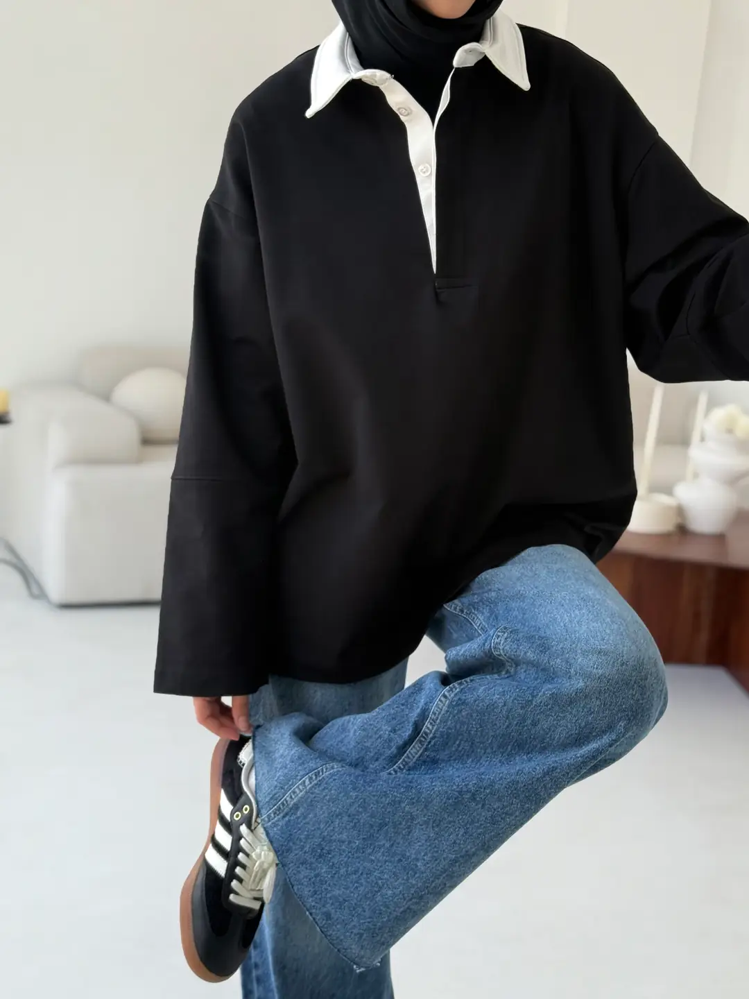 Varctiy Sweatshırt Siyah