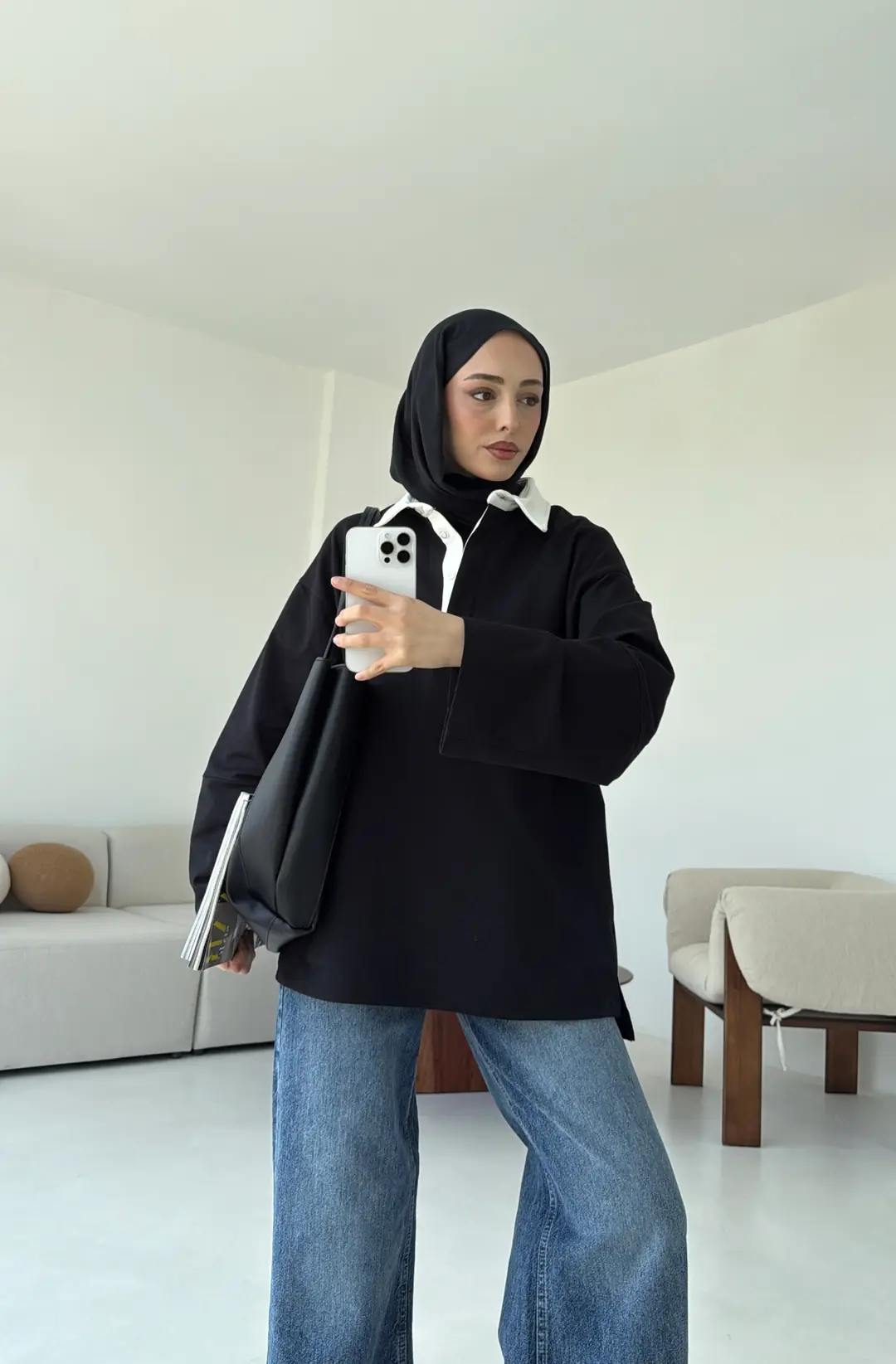 Varctiy Sweatshırt Siyah - Görsel 2