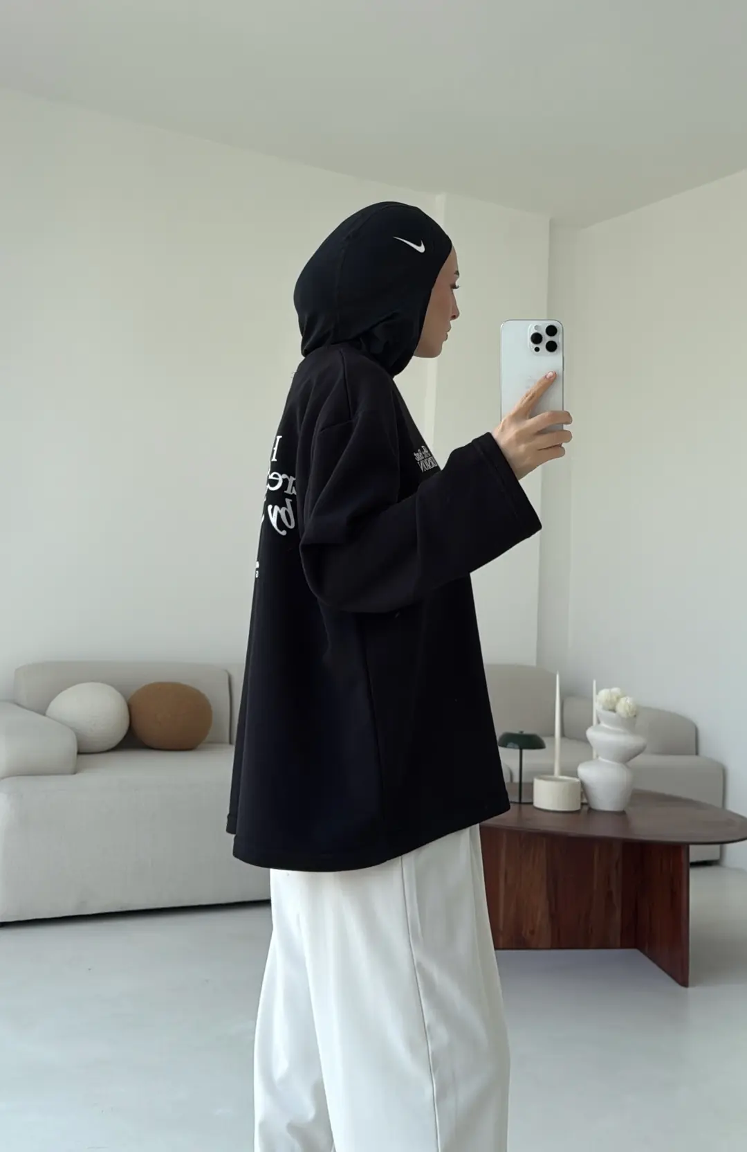 Version Baskılı Sweatshirt Siyah - Görsel 7