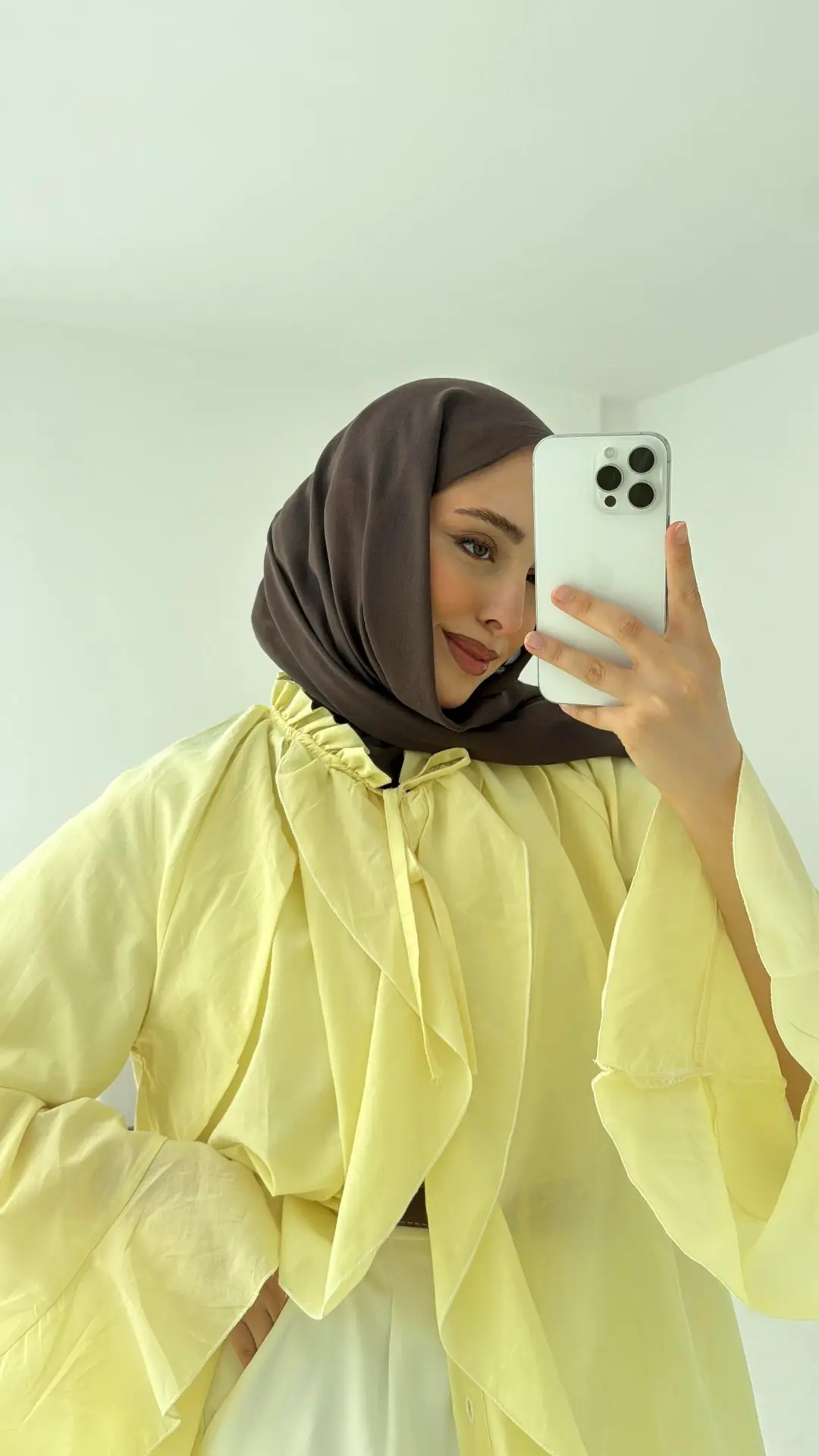 Vual Gömlek Sarı - Görsel 5