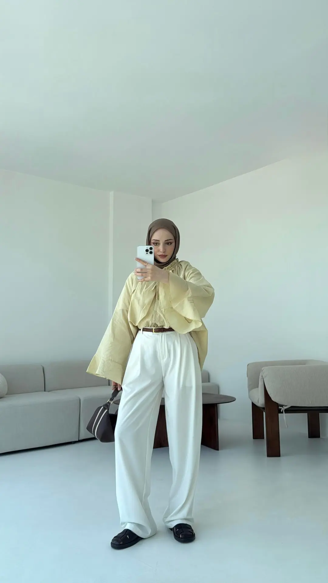 Vual Gömlek Sarı - Görsel 7