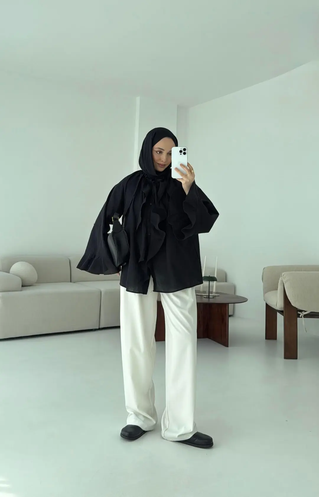 Vual Gömlek Siyah - Görsel 3