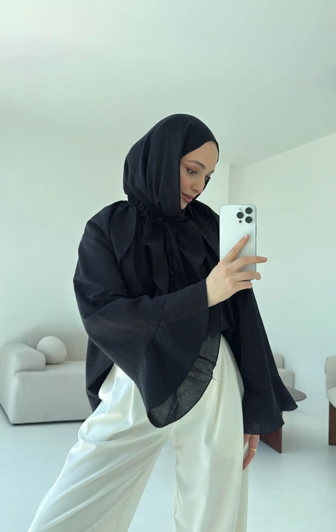 Vual Gömlek Siyah - Görsel 7