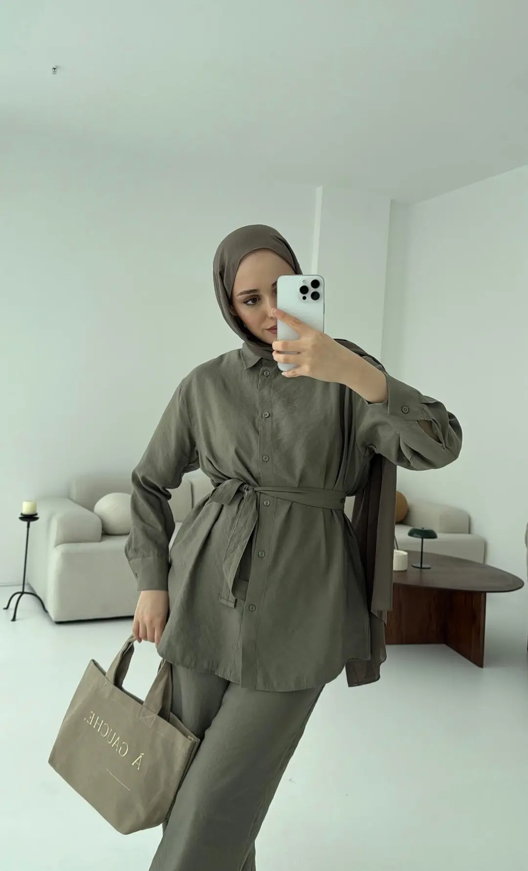 Yazlık Bağlamalı Takım Haki - Görsel 2