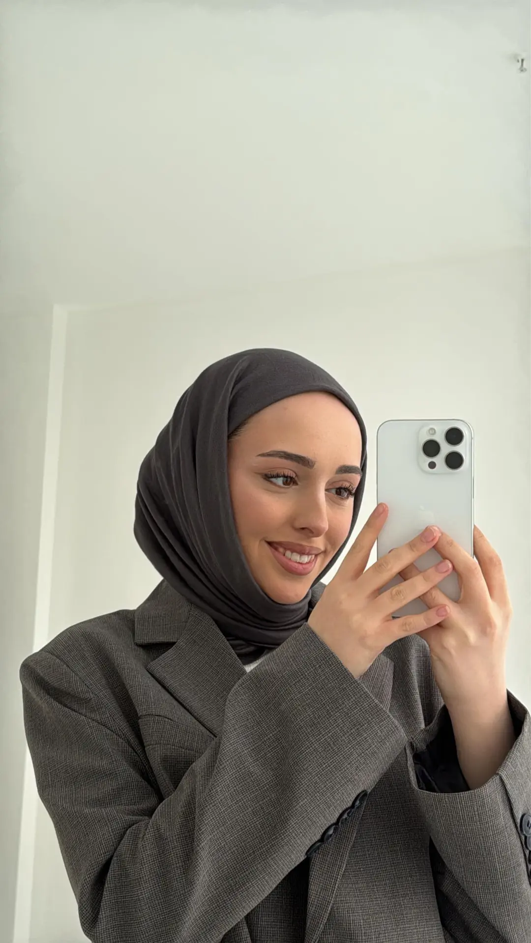 Yırtmaç Detaylı Oversize Blazer Ceket - Görsel 6