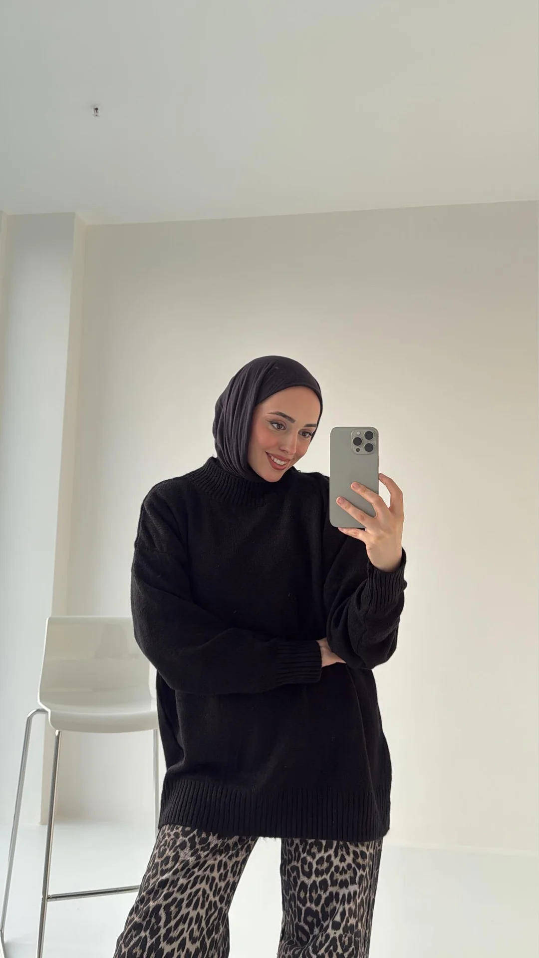 Tuus Triko Kazak Siyah